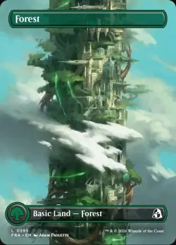 Forest #395 · Magic: The Gathering