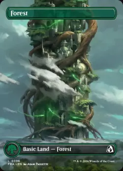 Forest #396 · Magic: The Gathering