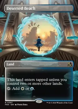Deserted Beach #397 · Magic: The Gathering