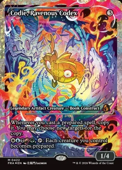 Codie, Ravenous Codex #422 · Magic: The Gathering