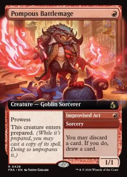 Pompous Battlemage // Improvised Act #428 · Magic: The Gathering
