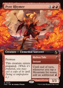 Pyre Rhymer // Molten Tide #429 · Magic: The Gathering