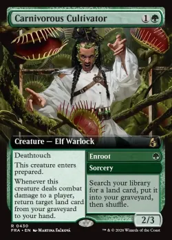 Carnivorous Cultivator // Enroot #430 · Magic: The Gathering