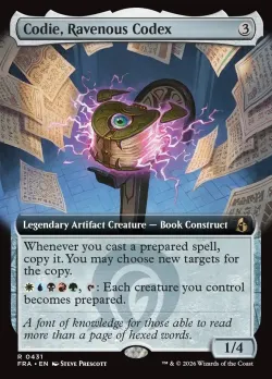 Codie, Ravenous Codex #431 · Magic: The Gathering