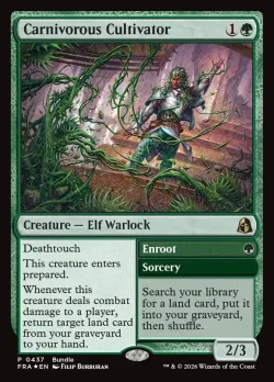 Carnivorous Cultivator // Enroot #437 · Magic: The Gathering