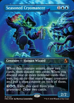 Seasoned Cryomancer #441 · Magic: The Gathering