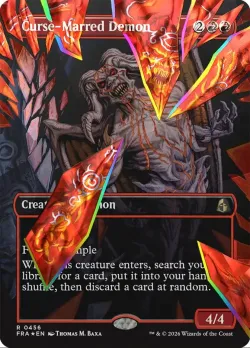 Curse-Marred Demon #456 · Magic: The Gathering