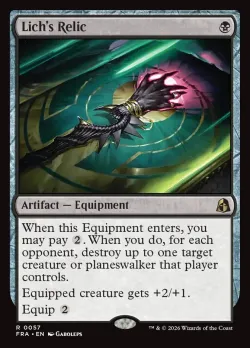 Lich's Relic #57 · Magic: The Gathering