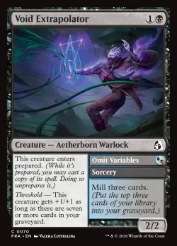 Void Extrapolator // Omit Variables #70 · Magic: The Gathering