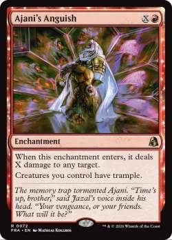 Ajani's Anguish #72 · Magic: The Gathering