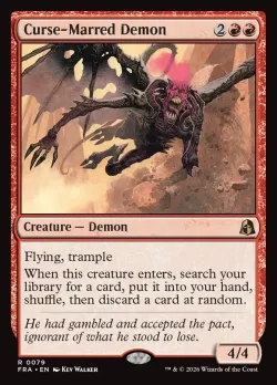Curse-Marred Demon #79 · Magic: The Gathering