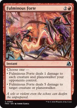 Fulminous Forte #84 · Magic: The Gathering