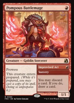 Pompous Battlemage // Improvised Act #90 · Magic: The Gathering