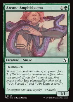 Arcane Amphisbaena #97 · Magic: The Gathering