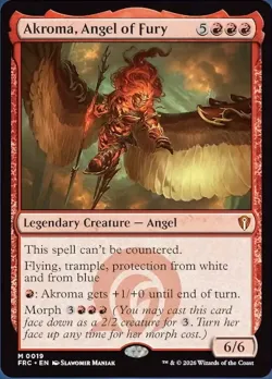 Akroma, Angel of Fury #19 · Magic: The Gathering