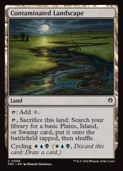 Contaminated Landscape #68 · Magic: The Gathering