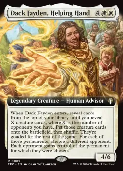 Dack Fayden, Helping Hand #89 · Magic: The Gathering