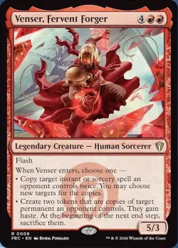 Venser, Fervent Forger #9 · Magic: The Gathering