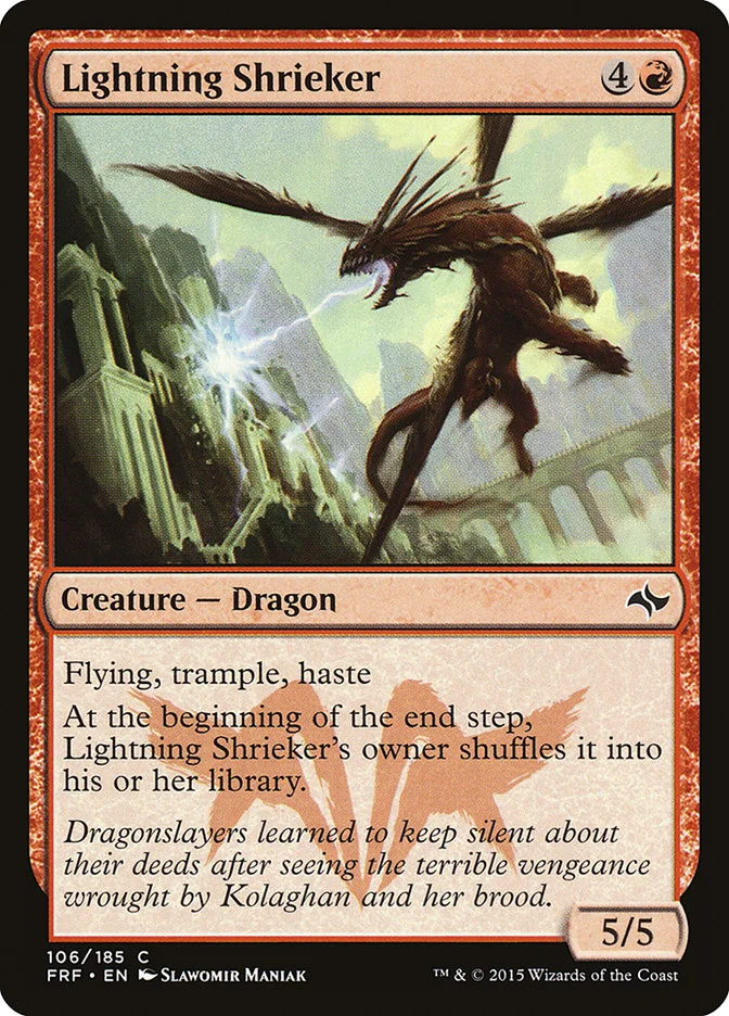 Lightning Shrieker 「FRF/106」「EN」