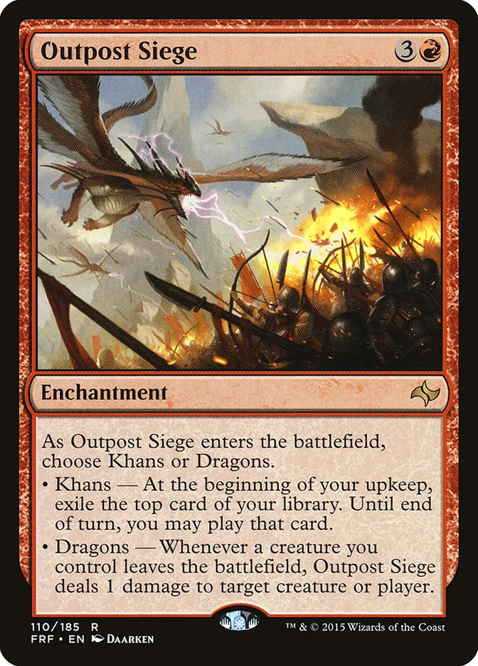 Outpost Siege 「FRF/110」「EN」