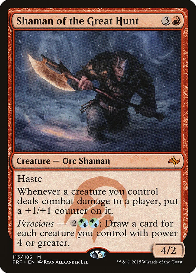Shaman of the Great Hunt 「FRF/113」「EN」