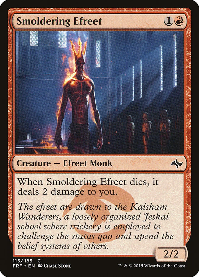 Smoldering Efreet 「FRF/115」「EN」