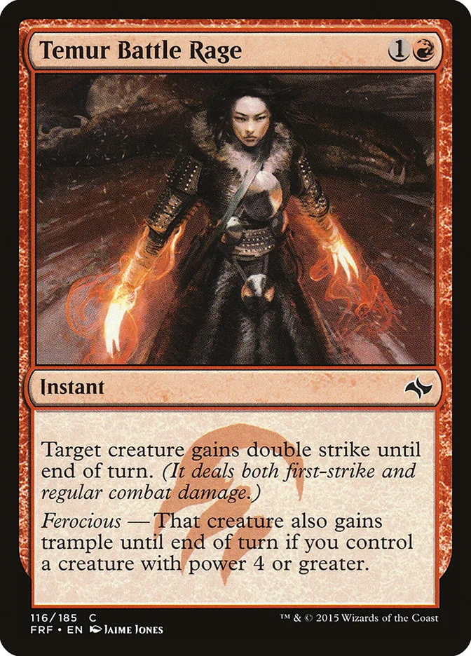 Temur Battle Rage 「FRF/116」「EN」