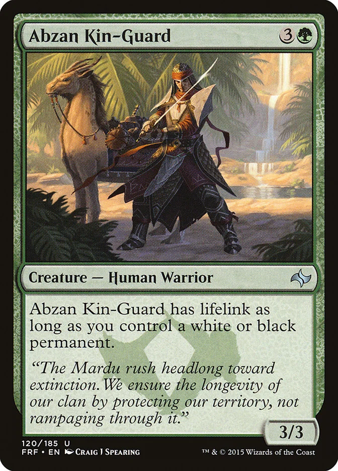 Abzan Kin-Guard 「FRF/120」「EN」