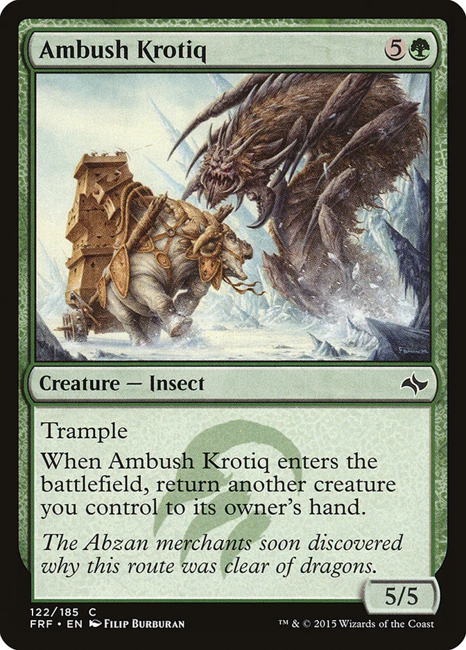 Ambush Krotiq 「FRF/122」「EN」