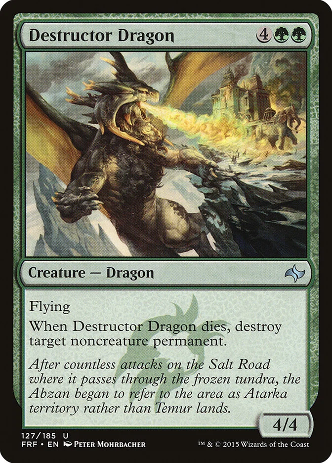 Destructor Dragon 「FRF/127」「EN」