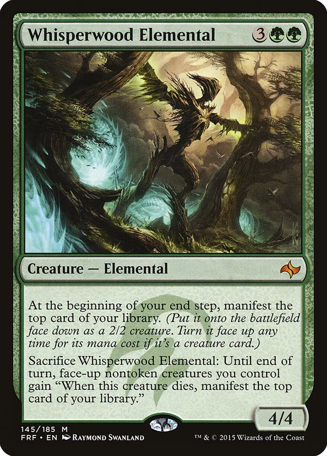 Whisperwood Elemental 「FRF/145」「EN」