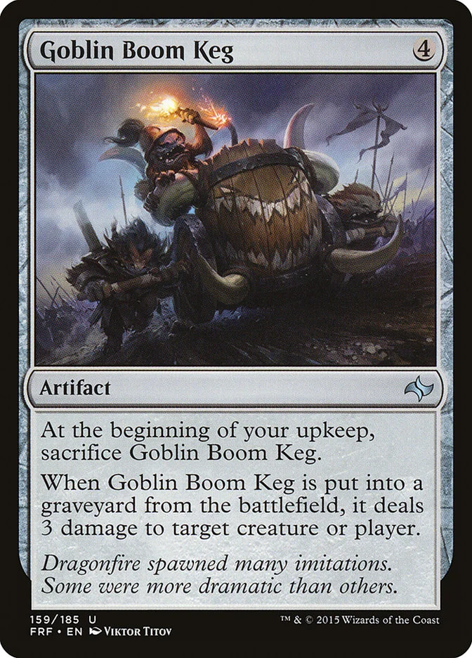 Goblin Boom Keg 「FRF/159」「EN」
