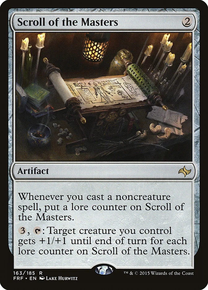 Scroll of the Masters 「FRF/163」「EN」