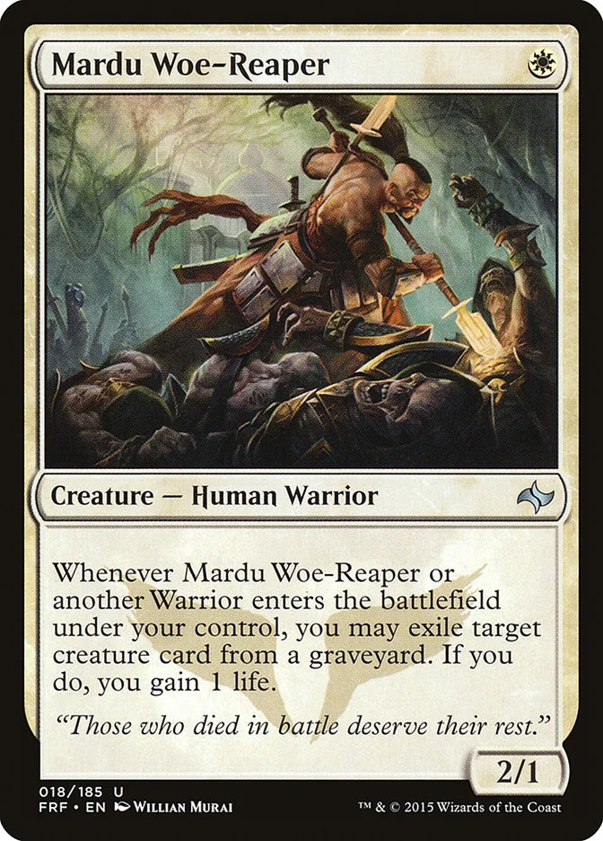 Mardu Woe-Reaper 「FRF/18」「EN」