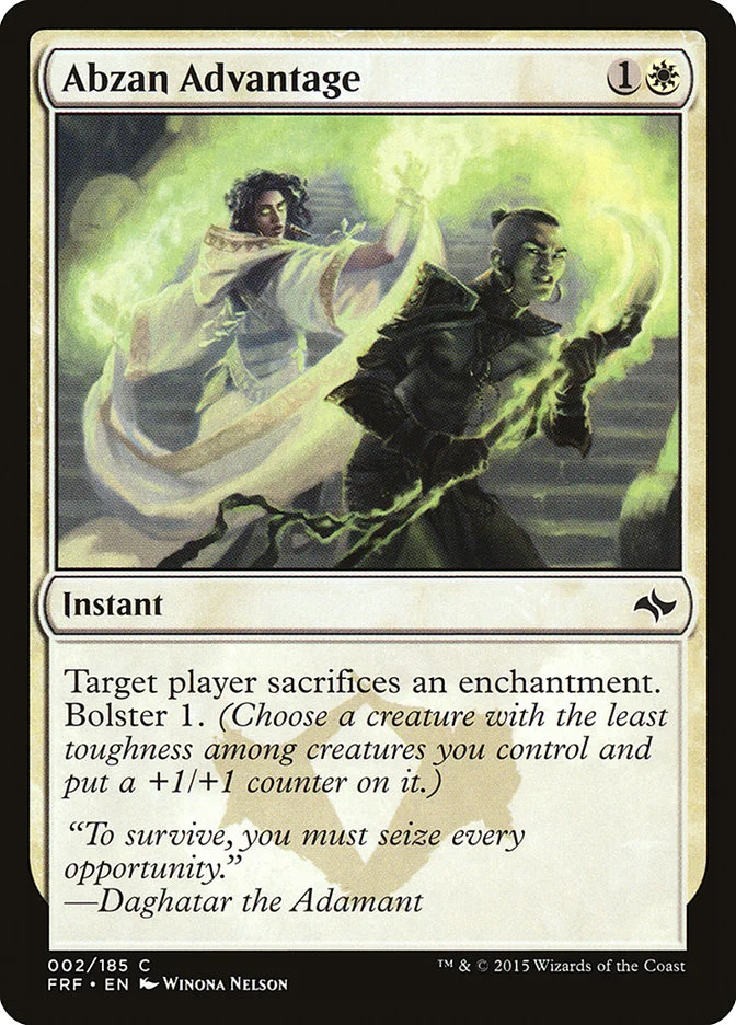 Abzan Advantage 「FRF/2」「EN」