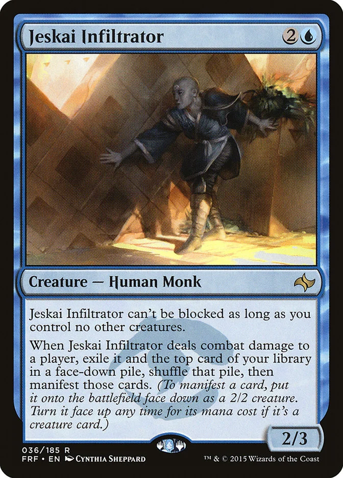 Jeskai Infiltrator 「FRF/36」「EN」