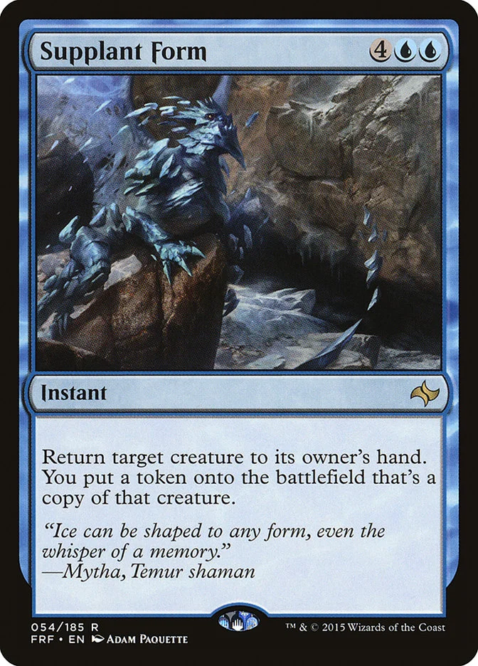 Supplant Form 「FRF/54」「EN」
