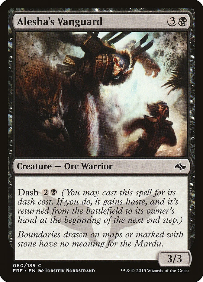 Alesha's Vanguard 「FRF/60」「EN」