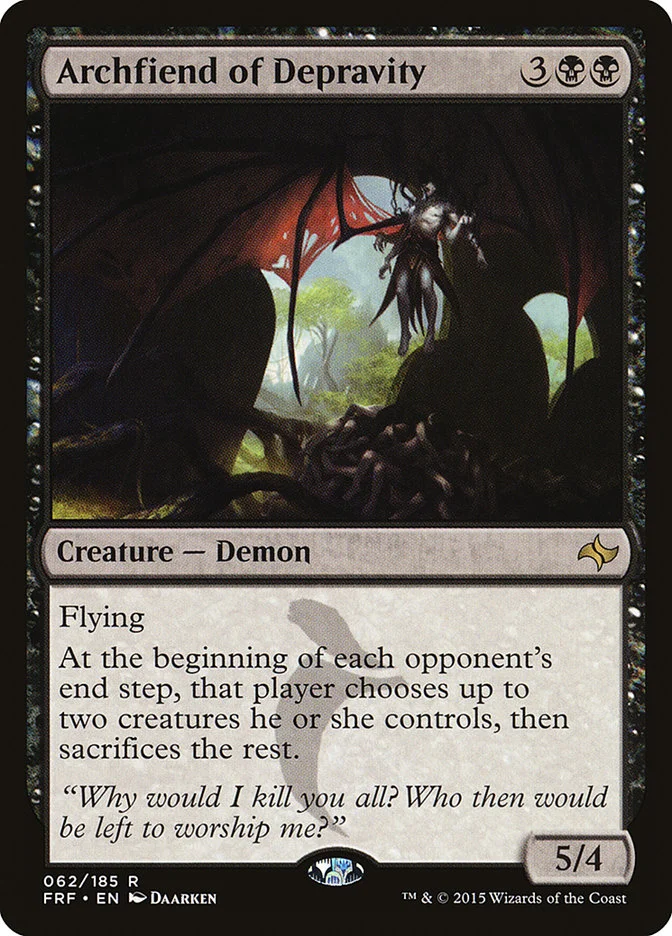Archfiend of Depravity 「FRF/62」「EN」