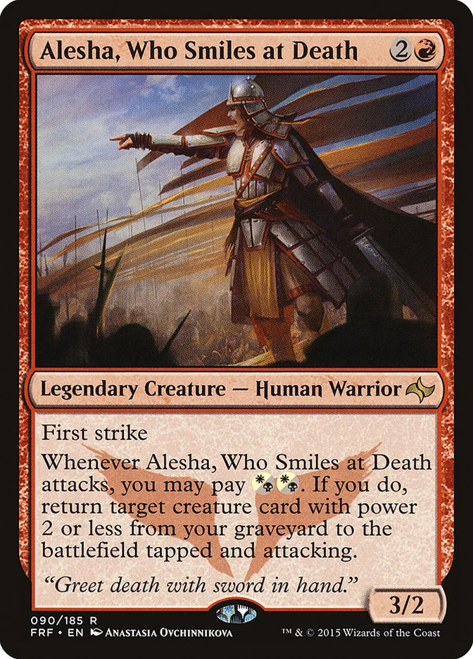 Alesha, Who Smiles at Death 「FRF/90」「EN」