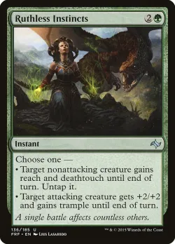 Ruthless Instincts #136 · Magic: The Gathering