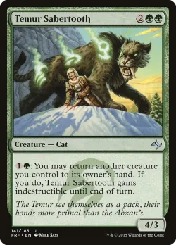 Temur Sabertooth 「FRF/141」「EN」