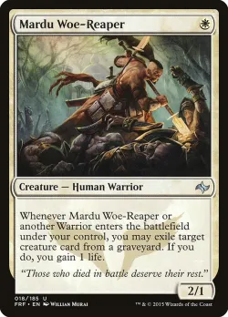 Mardu Woe-Reaper #18 · Magic: The Gathering
