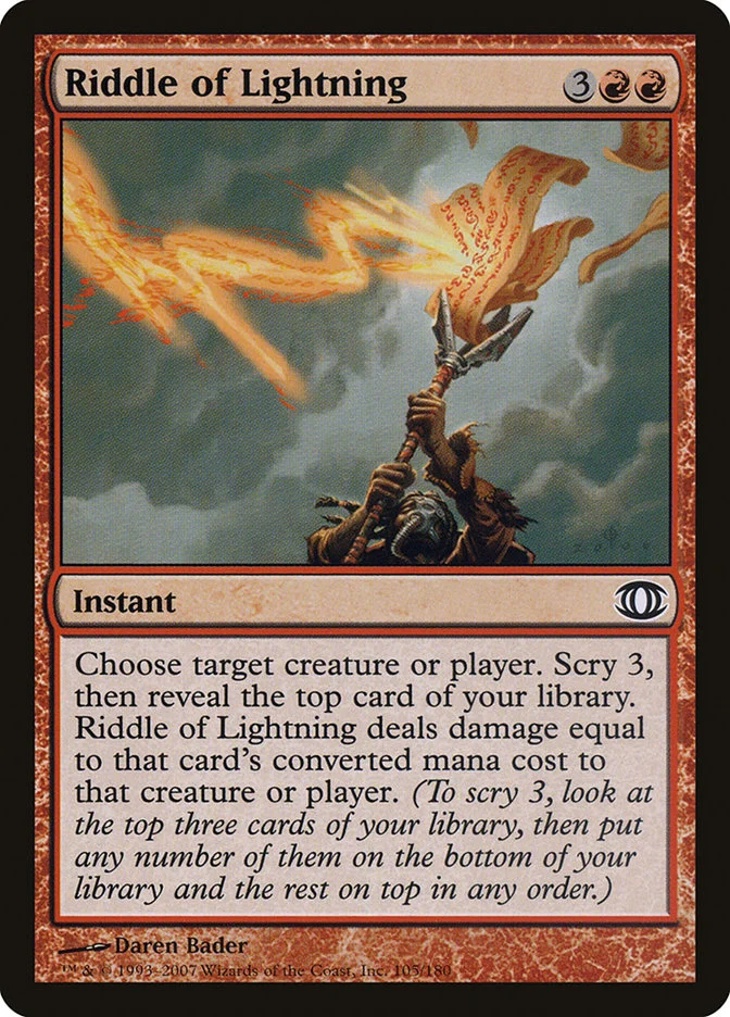 Riddle of Lightning 「FUT/105」「EN」