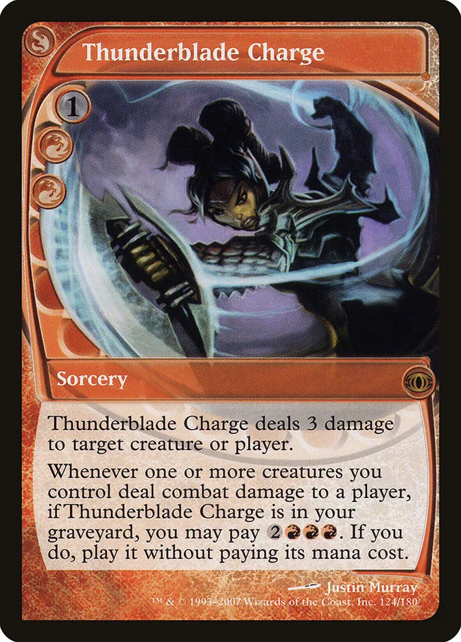 Thunderblade Charge 「FUT/124」「EN」