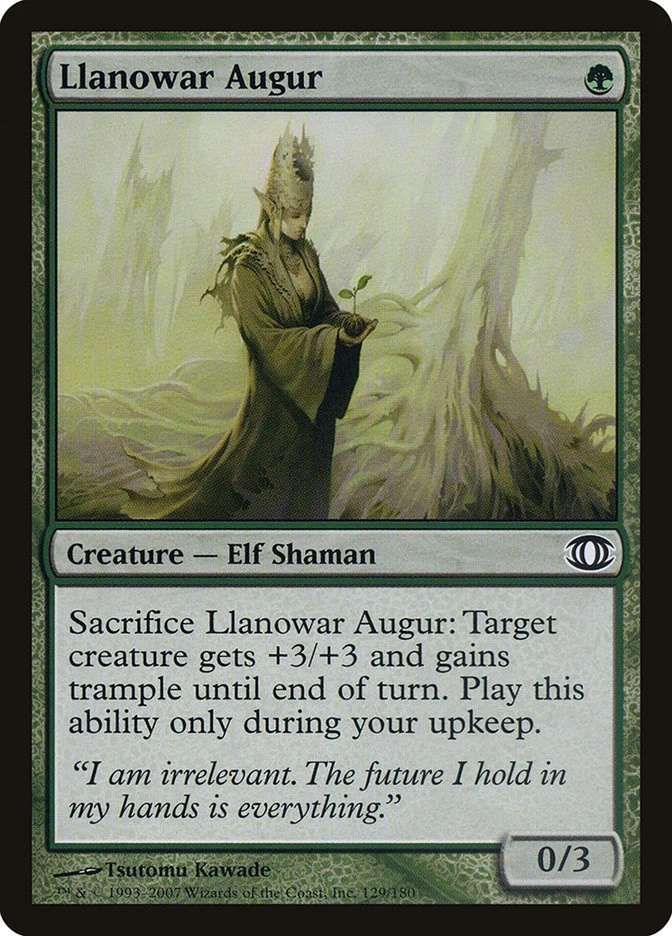 Llanowar Augur 「FUT/129」「EN」