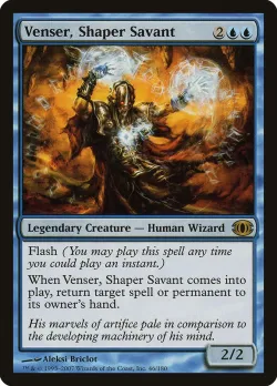 Venser, Shaper Savant #46 · Magic: The Gathering