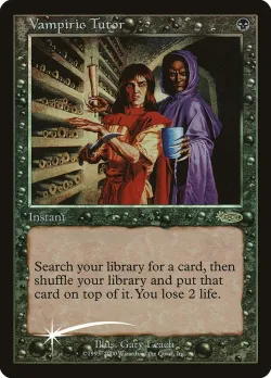 Vampiric Tutor 「G00/2」「EN」