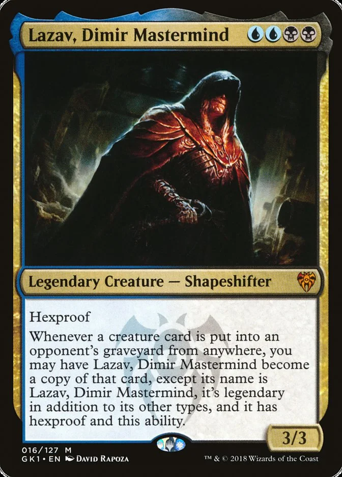 Lazav, Dimir Mastermind 「GK1/16」「EN」