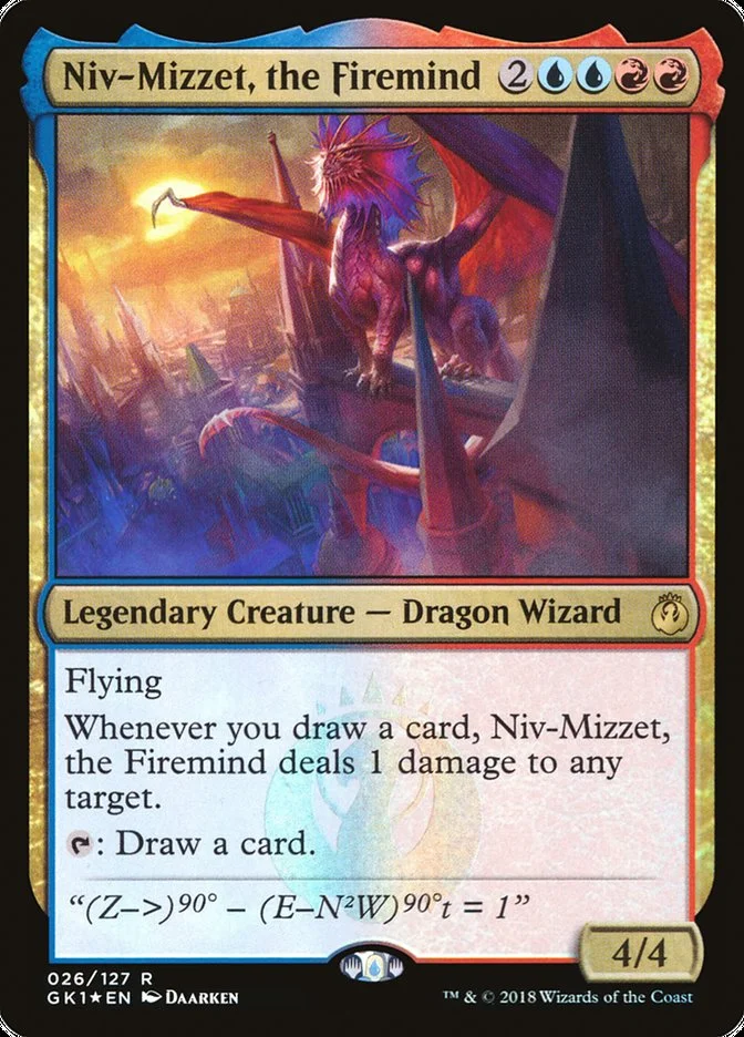 Niv-Mizzet, the Firemind 「GK1/26」「EN」